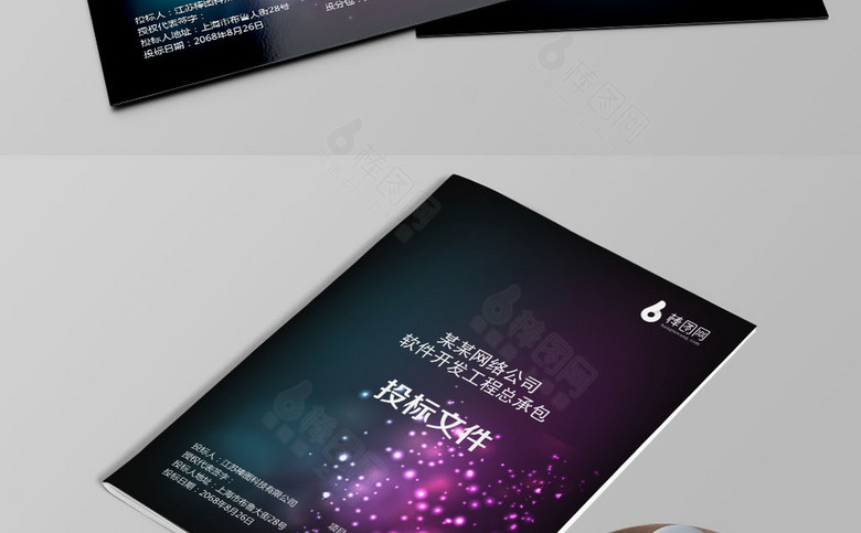 高档标书模板设计模板
