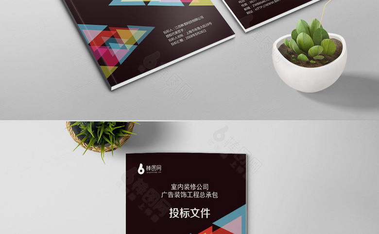 精美标书模板