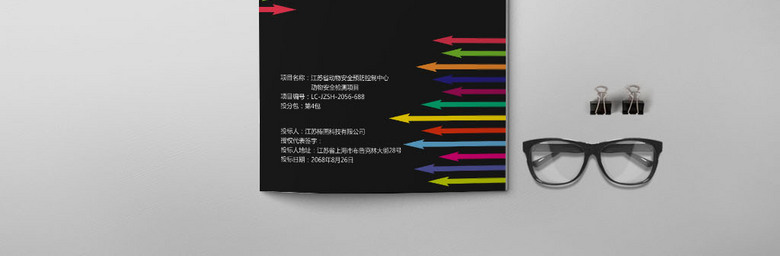 时尚高档标书模板