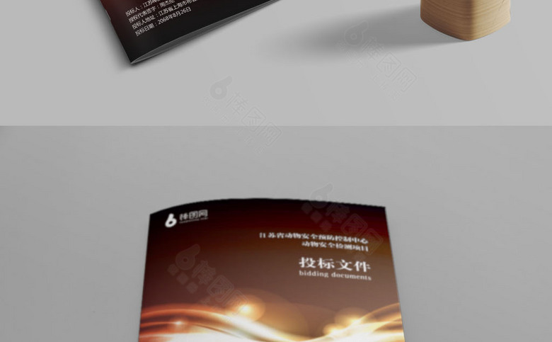 时尚标书模板设计