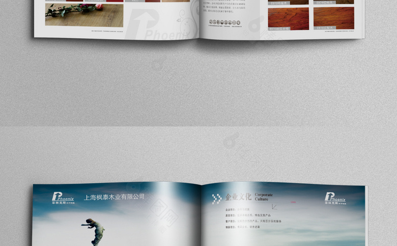 绿色精品地板画册