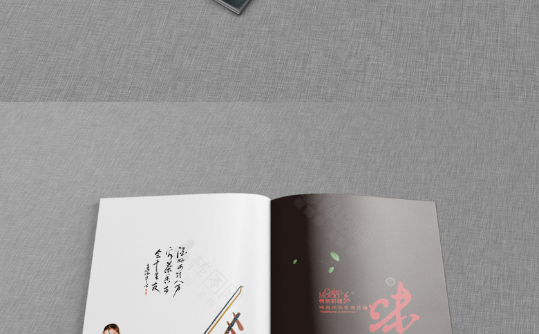 黑色大气乐器画册