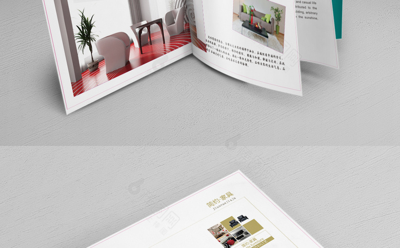 简约白色家具画册