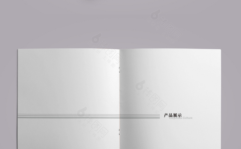 简约白色五金画册