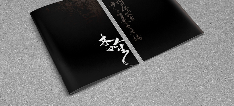 大气黑色红木家具画册