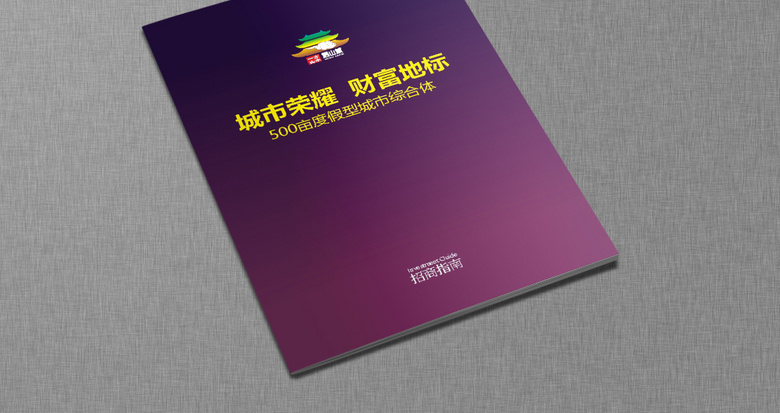 高档大气招商画册
