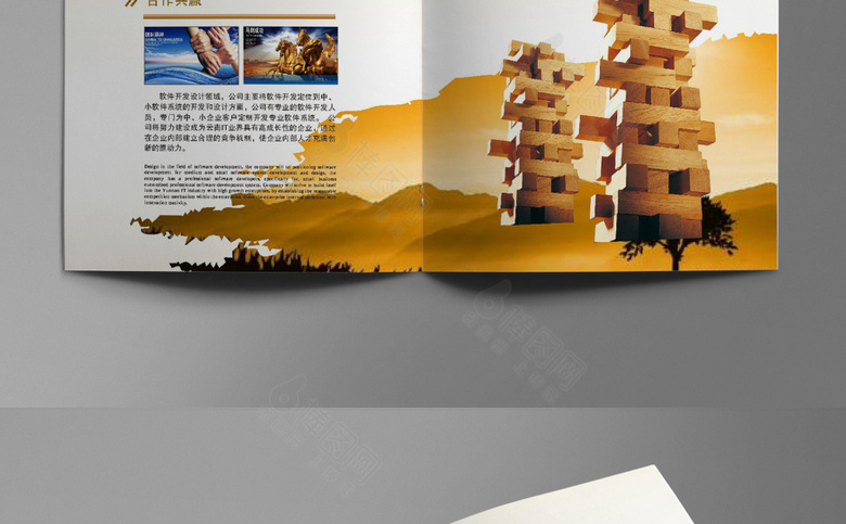 高档招商宣传画册