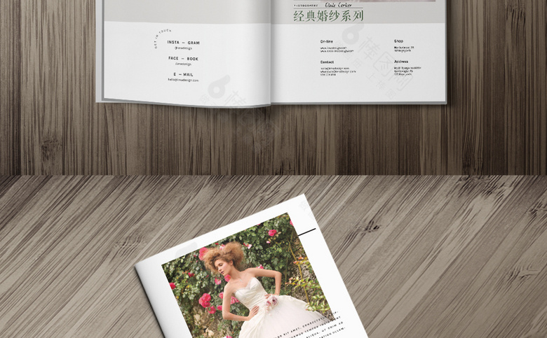唯美婚纱画册
