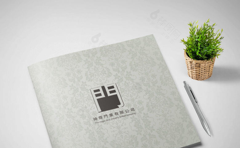 大气简约木门画册
