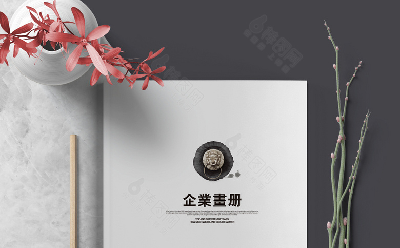 水墨风企业画册