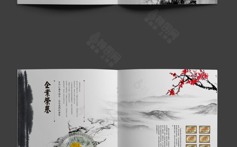 水墨风企业画册