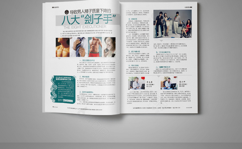 男科杂志模板