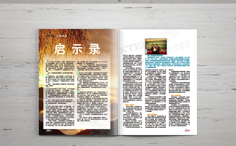 妇科医院诊所画册杂志模板