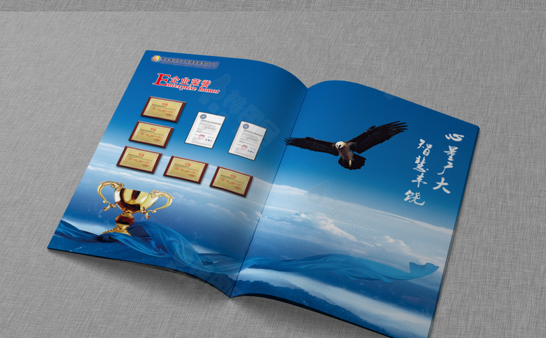 企业画册模板设计