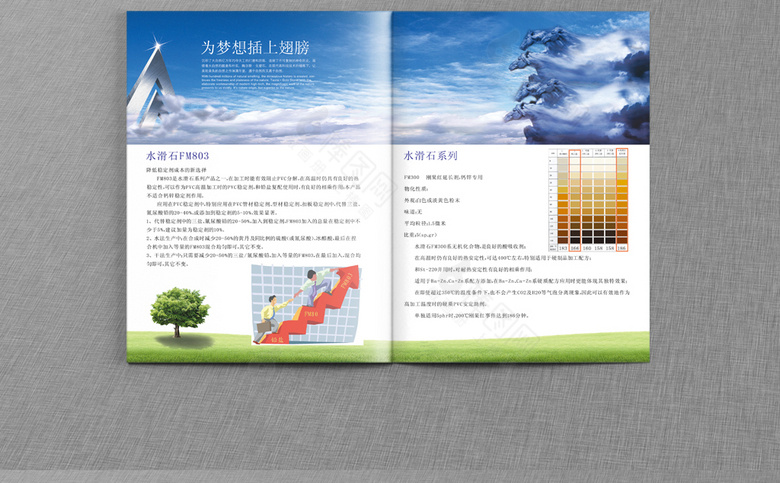 企业画册模板设计