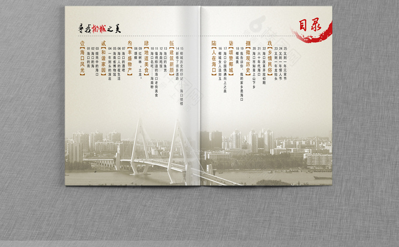 海南招商画册