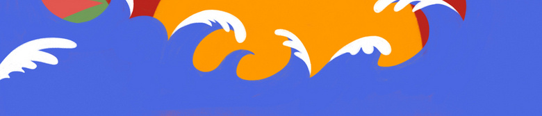 夏季插画元素