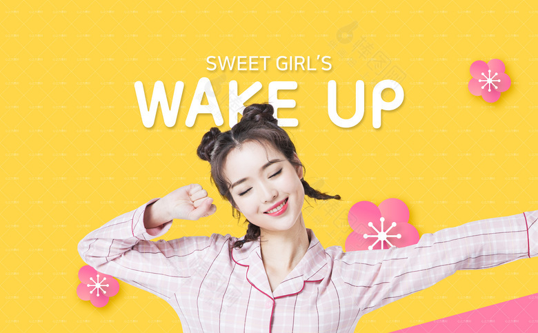 女主播招聘海报