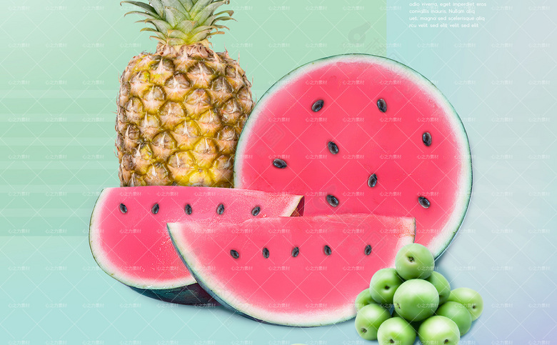 夏季促销海报
