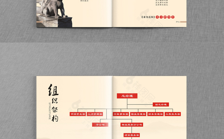 物业画册模板